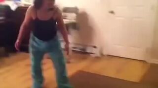 Girl fart accident shat