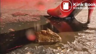 electric shocks forces jap girl to pee and mess herself