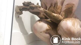 Creamy Shit Dildo Jerkoff 2