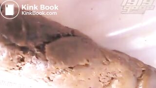 Big turd from sexy asian