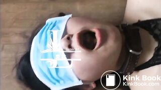 Part 2 Chinese girl eats masters shit