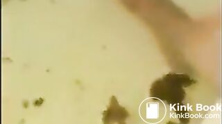 Young Girl In Poo & Piss Bath