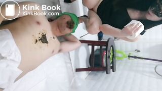 chinese scat slave - video 2