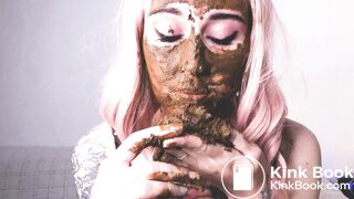 pretty scat-girl and husband, full HD