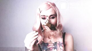 pretty scat-girl and husband, full HD