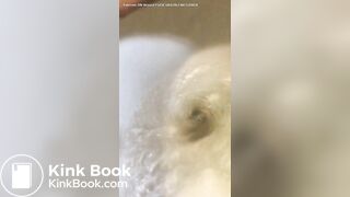 Sexy teen runny toilet poop