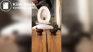 Ebony Voyeur Poop - video 2