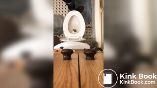 Ebony Voyeur Poop - video 2