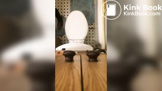 Ebony Voyeur Poop - video 2