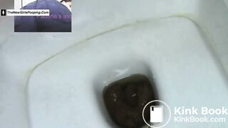 Toilet close up