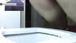 Toilet close up