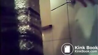 pooping on the toilet - porn under the sink