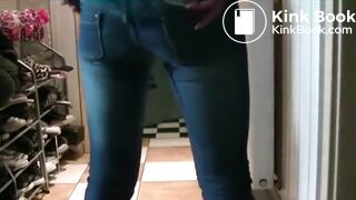 Cutie Suddenly Shits Her Jeans