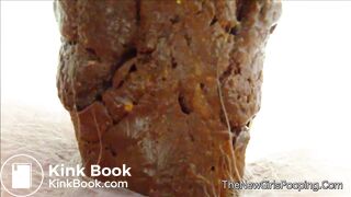 extremly close pooping footage