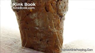 extremly close pooping footage