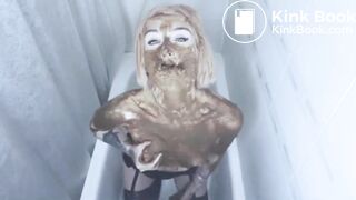 gorgeous topless Russian shitted