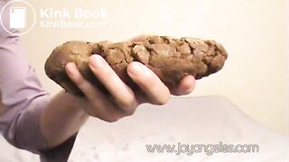 She Catches A Huge Log