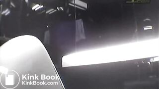 Asian restaurant washroom (turn down the sound)