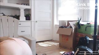 Ginger Spyce shits on webcam