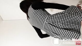 Schoolgirl panty poop