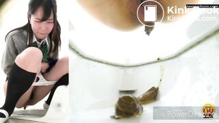 girl poop in school