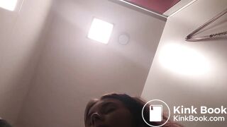 Girl pooping on the toilet - video 34