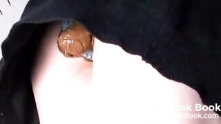 Japanese panty accident