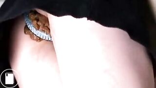 Japanese panty accident