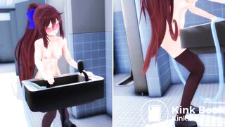 anime girl enema and pooping