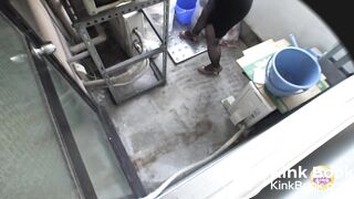 Japanese Girls Poop on Balcony 2/3