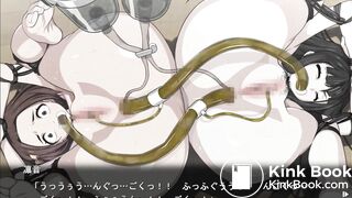 eroge enema Tube connection scat