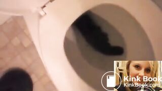 sexy girls proudly display their poop as artwork