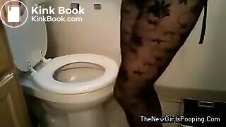 Girl with a sexy body desperate diarrhea