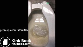 woman pooping in toilet - video 23