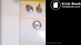 woman giving a birth to a huge log - video 3