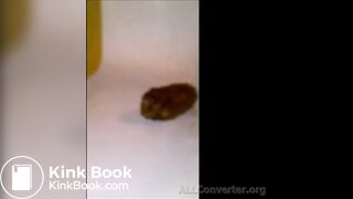 woman giving a birth to a huge log - video 3