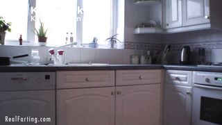 British Kaylee farting