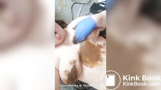 Co worker eats shit for gas money