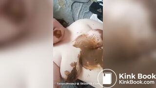 Co worker eats shit for gas money