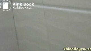 Girl in green dress pooping