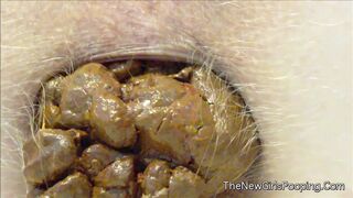 very close pooping footage. - video 7