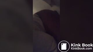 Black girl smoking and plopping