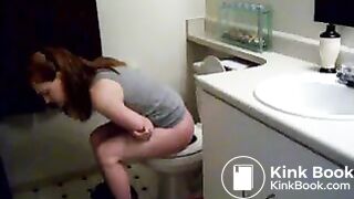 cute redhead has diarrhea
