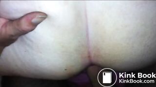 BBW fat ass shitting on my cock for hours