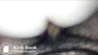 BBW fat ass shitting on my cock for hours