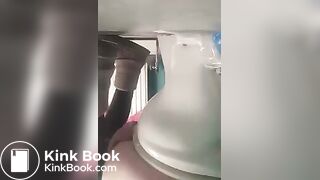 Filling the toilet 2