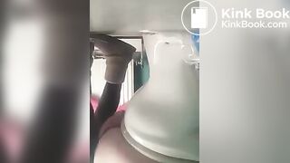 Filling the toilet 2