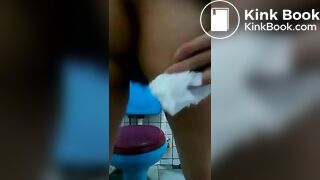 chinese teen girl pooping