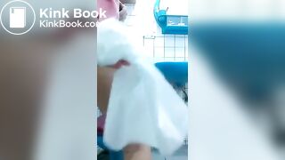 chinese teen girl pooping