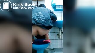 chinese teen girl pooping